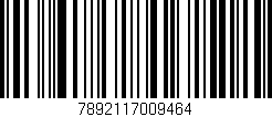 Código de barras (EAN, GTIN, SKU, ISBN): '7892117009464'