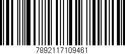 Código de barras (EAN, GTIN, SKU, ISBN): '7892117109461'