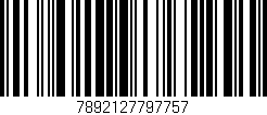 Código de barras (EAN, GTIN, SKU, ISBN): '7892127797757'
