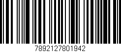 Código de barras (EAN, GTIN, SKU, ISBN): '7892127801942'
