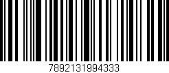 Código de barras (EAN, GTIN, SKU, ISBN): '7892131994333'