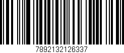 Código de barras (EAN, GTIN, SKU, ISBN): '7892132126337'