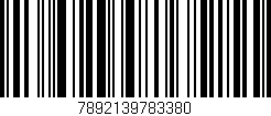 Código de barras (EAN, GTIN, SKU, ISBN): '7892139783380'