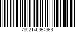 Código de barras (EAN, GTIN, SKU, ISBN): '7892140854666'
