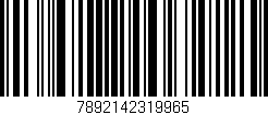 Código de barras (EAN, GTIN, SKU, ISBN): '7892142319965'