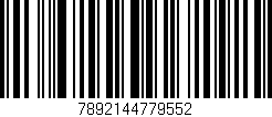 Código de barras (EAN, GTIN, SKU, ISBN): '7892144779552'