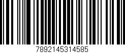 Código de barras (EAN, GTIN, SKU, ISBN): '7892145314585'