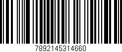 Código de barras (EAN, GTIN, SKU, ISBN): '7892145314660'