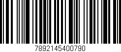 Código de barras (EAN, GTIN, SKU, ISBN): '7892145400790'