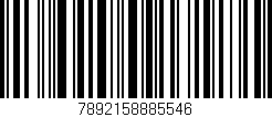Código de barras (EAN, GTIN, SKU, ISBN): '7892158885546'
