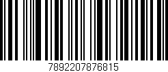 Código de barras (EAN, GTIN, SKU, ISBN): '7892207876815'