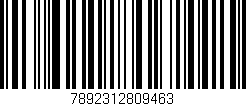 Código de barras (EAN, GTIN, SKU, ISBN): '7892312809463'