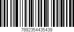 Código de barras (EAN, GTIN, SKU, ISBN): '7892354435439'