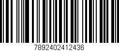 Código de barras (EAN, GTIN, SKU, ISBN): '7892402412436'