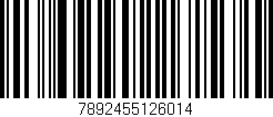Código de barras (EAN, GTIN, SKU, ISBN): '7892455126014'