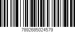 Código de barras (EAN, GTIN, SKU, ISBN): '7892685024579'
