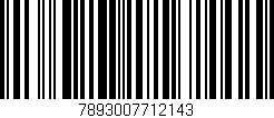 Código de barras (EAN, GTIN, SKU, ISBN): '7893007712143'