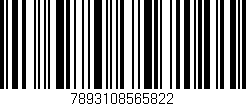 Código de barras (EAN, GTIN, SKU, ISBN): '7893108565822'