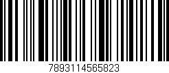 Código de barras (EAN, GTIN, SKU, ISBN): '7893114565823'