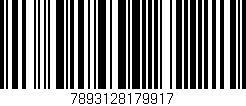 Código de barras (EAN, GTIN, SKU, ISBN): '7893128179917'