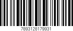 Código de barras (EAN, GTIN, SKU, ISBN): '7893128179931'