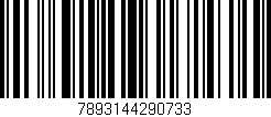 Código de barras (EAN, GTIN, SKU, ISBN): '7893144290733'