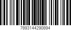 Código de barras (EAN, GTIN, SKU, ISBN): '7893144290894'