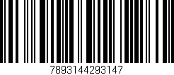 Código de barras (EAN, GTIN, SKU, ISBN): '7893144293147'