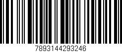 Código de barras (EAN, GTIN, SKU, ISBN): '7893144293246'