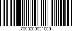 Código de barras (EAN, GTIN, SKU, ISBN): '7893280921089'