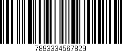 Código de barras (EAN, GTIN, SKU, ISBN): '7893334567829'