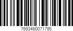 Código de barras (EAN, GTIN, SKU, ISBN): '7893460071795'