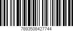 Código de barras (EAN, GTIN, SKU, ISBN): '7893508427744'