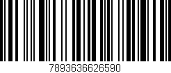 Código de barras (EAN, GTIN, SKU, ISBN): '7893636626590'