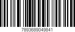 Código de barras (EAN, GTIN, SKU, ISBN): '7893689049841'