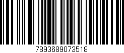 Código de barras (EAN, GTIN, SKU, ISBN): '7893689073518'