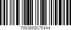 Código de barras (EAN, GTIN, SKU, ISBN): '7893689075444'