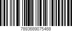 Código de barras (EAN, GTIN, SKU, ISBN): '7893689075468'