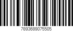 Código de barras (EAN, GTIN, SKU, ISBN): '7893689075505'