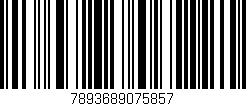 Código de barras (EAN, GTIN, SKU, ISBN): '7893689075857'