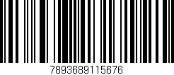 Código de barras (EAN, GTIN, SKU, ISBN): '7893689115676'