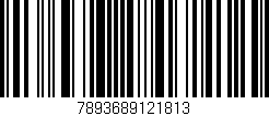 Código de barras (EAN, GTIN, SKU, ISBN): '7893689121813'