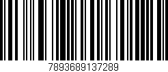 Código de barras (EAN, GTIN, SKU, ISBN): '7893689137289'