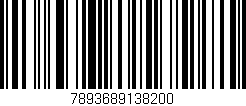 Código de barras (EAN, GTIN, SKU, ISBN): '7893689138200'