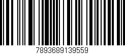 Código de barras (EAN, GTIN, SKU, ISBN): '7893689139559'