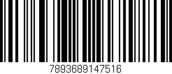 Código de barras (EAN, GTIN, SKU, ISBN): '7893689147516'