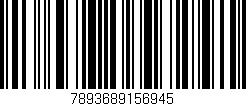 Código de barras (EAN, GTIN, SKU, ISBN): '7893689156945'