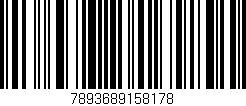 Código de barras (EAN, GTIN, SKU, ISBN): '7893689158178'