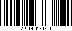 Código de barras (EAN, GTIN, SKU, ISBN): '7893689163639'