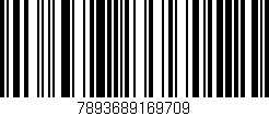 Código de barras (EAN, GTIN, SKU, ISBN): '7893689169709'
